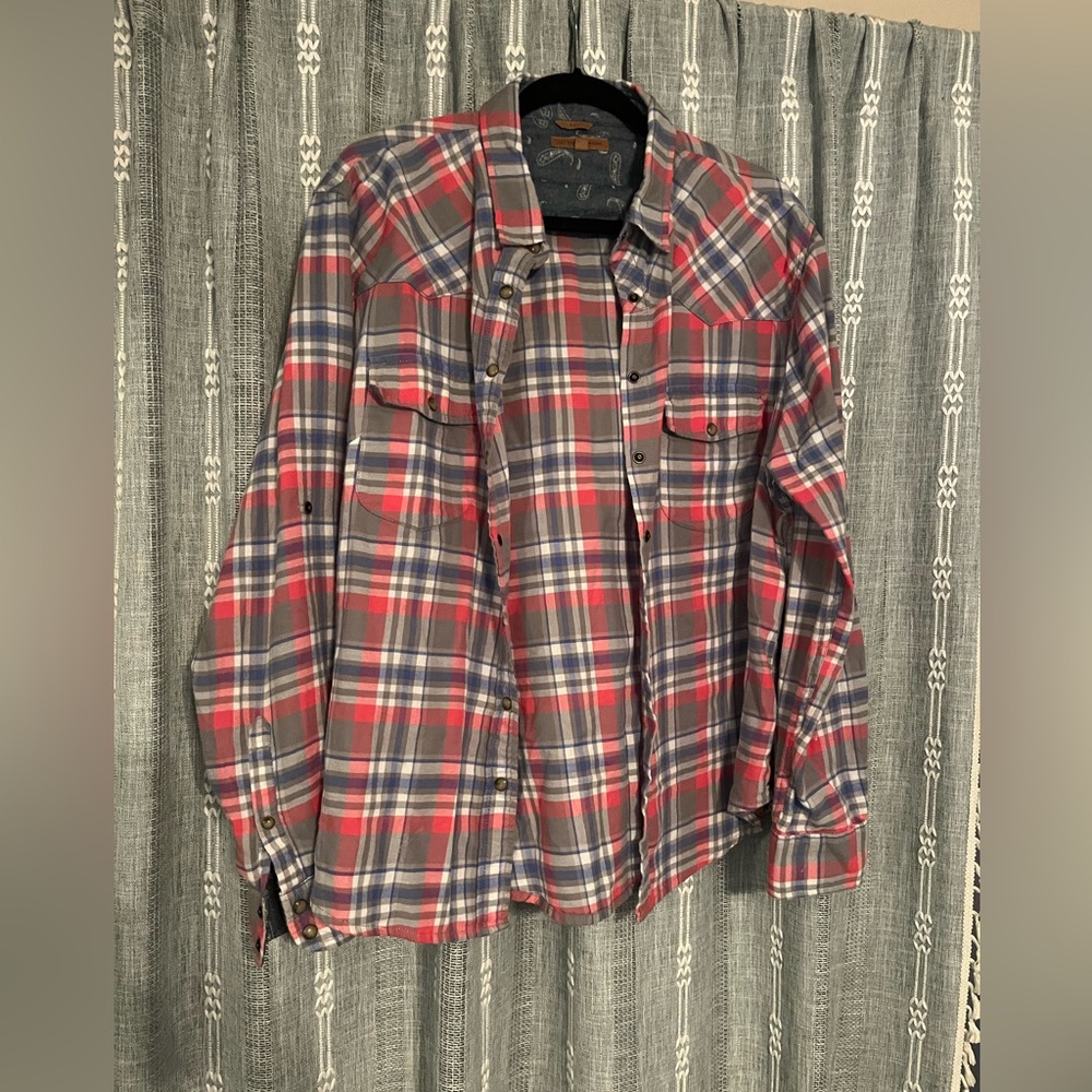 Jack’s Girlfriend Plaid Pearl Snap Shirt
